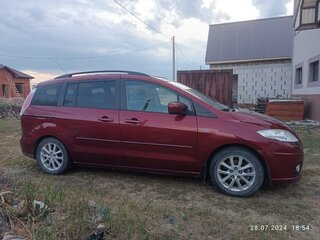 2008 Mazda 5 I (CR) Рестайлинг, красный, 999999 рублей, вид 3