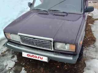 2002 Lada (ВАЗ) 2107, фиолетовый, 160000 рублей, вид 3