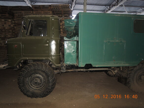 1992 ГАЗ 66, зелёный - вид 1