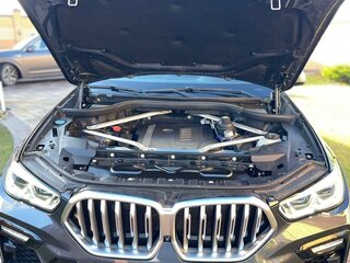 2019 BMW X6 40i III (G06), серый, 9100000 рублей, вид 4