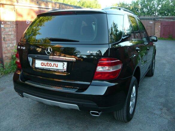 2007 Mercedes-Benz M-Класс 350 II (W164), чёрный, 3500000 рублей - вид 4