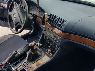 2001 BMW 5 серии 520i IV (E39) Рестайлинг, синий, 450000 рублей, вид 4