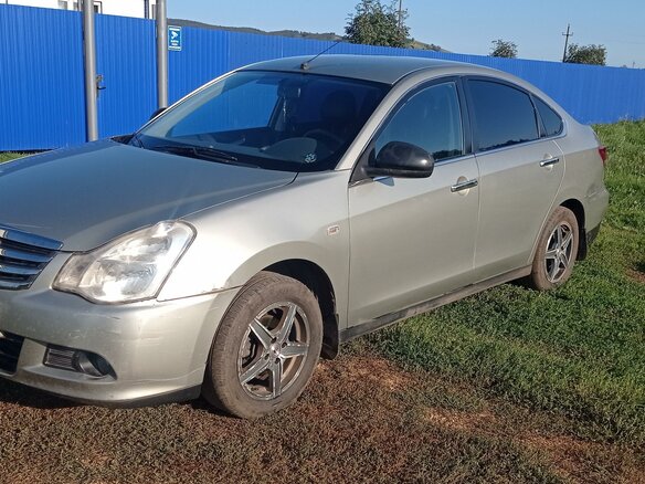 2014 Nissan Almera III (G15), серый, 850000 рублей