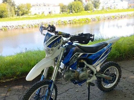 2018 Wels CRF 140, синий, 75000 рублей, вид 2
