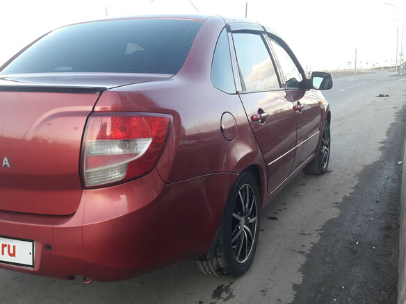 2013 Lada (ВАЗ) Granta I, красный - вид 13