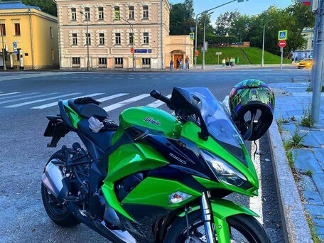 2019 Kawasaki Z 1000SX, зелёный, 850000 рублей, вид 5