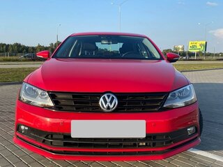 2015 Volkswagen Jetta VI Рестайлинг, красный, 1095340 рублей, вид 2