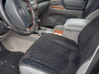 2006 Toyota Land Cruiser 100 Series Рестайлинг 2, чёрный, 1900000 рублей, вид 5