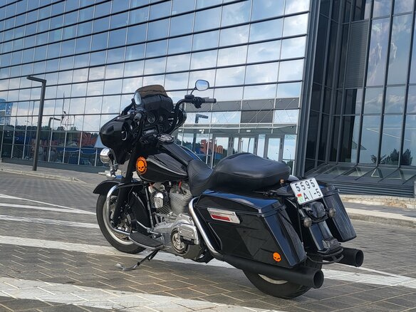 2007 Harley-Davidson Electra Glide, чёрный, 670748 рублей - вид 10