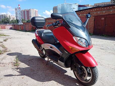 2004 Yamaha TMAX, красный, 375000 рублей, вид 3