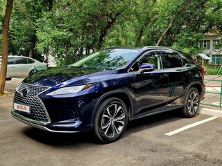2021 Lexus RX 350 IV Рестайлинг, синий, 6000000 рублей, вид 2
