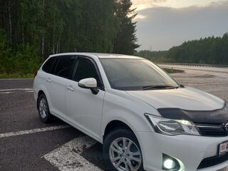 2014 Toyota Corolla Fielder XI (E160, E170, E180), белый, 1300000 рублей, вид 1