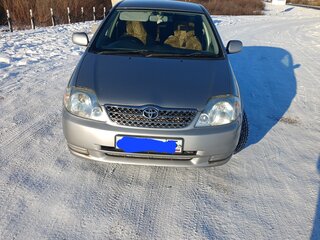 2002 Toyota Corolla IX (E120, E130), бежевый, 570000 рублей, вид 2