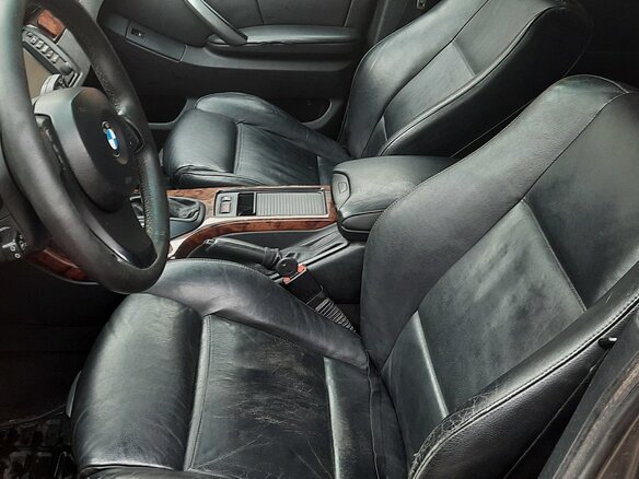 2005 BMW X5 3.0i I (E53) Рестайлинг, серый - вид 7
