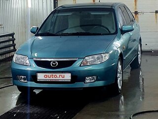 2001 Mazda 323 VI (BJ), зелёный, 500000 рублей, вид 1