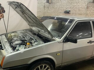 2001 Lada (ВАЗ) 2109, серебристый, 199000 рублей, вид 1