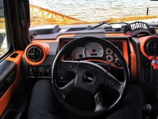 2004 Hummer H2 I, чёрный, 2100000 рублей, вид 3