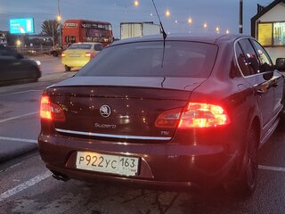 2009 Skoda Superb II, пурпурный, 870000 рублей, вид 3