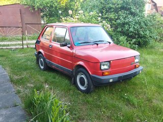 1993 Fiat 126 I, красный, 400000 рублей, вид 2