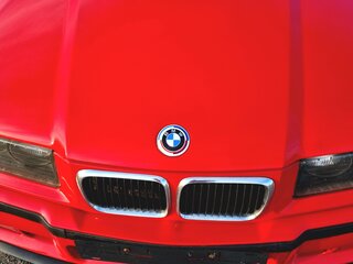 1997 BMW 3 серии 320i III (E36), красный, 700000 рублей, вид 4