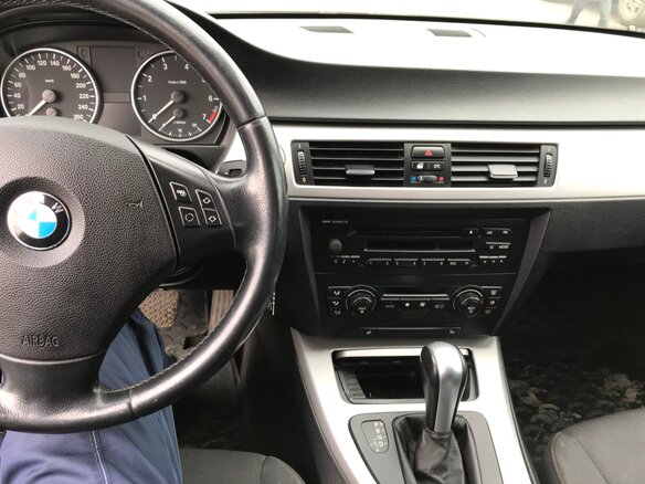 2006 BMW 3 серии 320i V (E90/E91/E92/E93), чёрный, 780000 рублей - вид 4