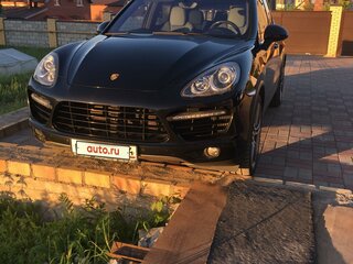 2011 Porsche Cayenne Turbo II (958), чёрный, 2500000 рублей, вид 4