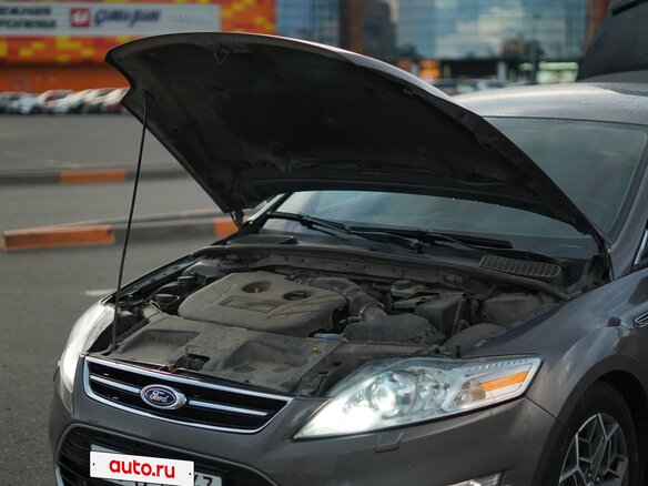 2011 Ford Mondeo IV Рестайлинг, коричневый, 1100000 рублей - вид 6