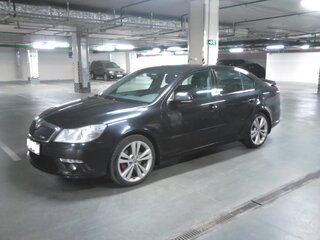 2012 Skoda Octavia RS II Рестайлинг, чёрный, 1400000 рублей, вид 1