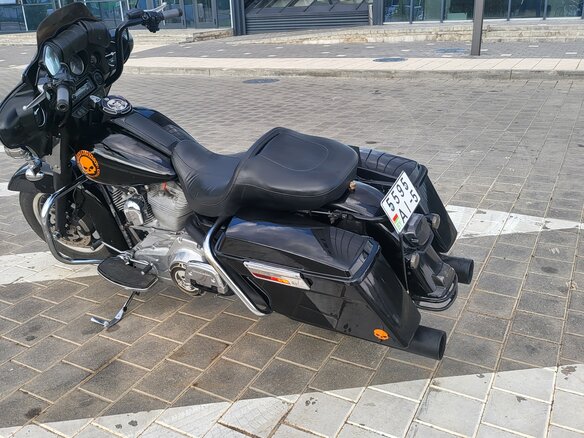2007 Harley-Davidson Electra Glide, чёрный, 670748 рублей - вид 7