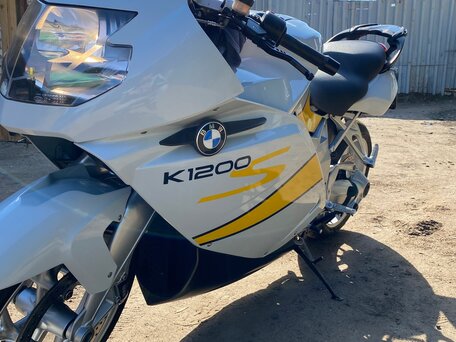 2005 BMW K 1200 S, белый, 500000 рублей, вид 3