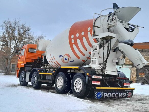 2021 КамАЗ Автобетоносмеситель, оранжевый, 3900000 рублей - вид 6