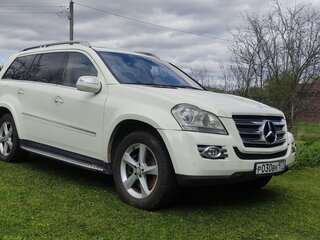 2009 Mercedes-Benz GL-Класс 500 I (X164), белый, 1730000 рублей, вид 1