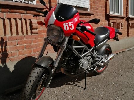 2006 Ducati Monster 620, красный, 490000 рублей, вид 4