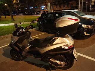 2008 Piaggio MP3, серый, 350000 рублей, вид 1