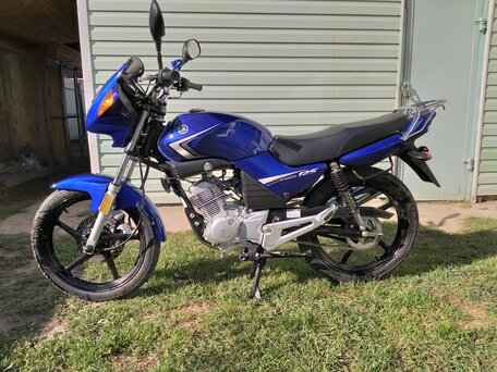 2019 Yamaha YBR125, синий, 299999 рублей, вид 2