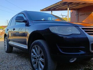 2007 Volkswagen Touareg I Рестайлинг, чёрный, 1200000 рублей, вид 2