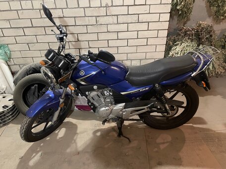 2012 Yamaha YBR125, синий, 160000 рублей, вид 2