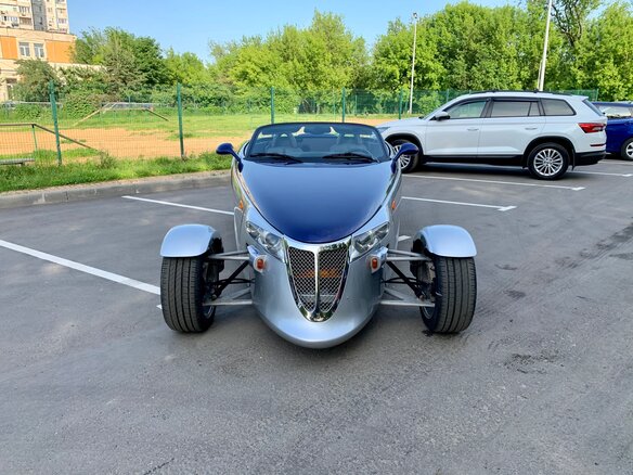 2001 Chrysler Prowler, серебристый - вид 6