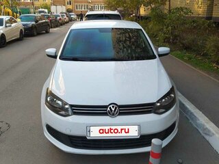 2014 Volkswagen Polo V, белый, 800099 рублей, вид 1