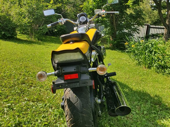 2008 Suzuki Boulevard M50, жёлтый, 555000 рублей - вид 10