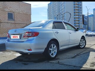 2010 Toyota Corolla X (E140, E150) Рестайлинг, серебристый, 880000 рублей, вид 5