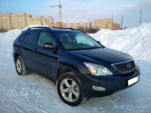 2005 Lexus RX 330 II, чёрный - вид 24