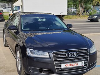 2014 Audi A8 Long III (D4) Рестайлинг, чёрный, 1900000 рублей, вид 4