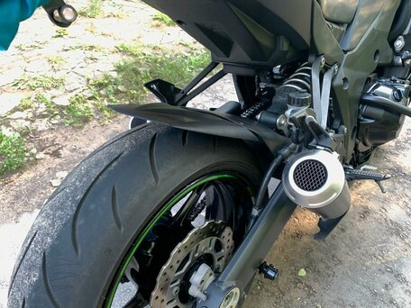 2012 Kawasaki Z 1000, зелёный, 700000 рублей, вид 4
