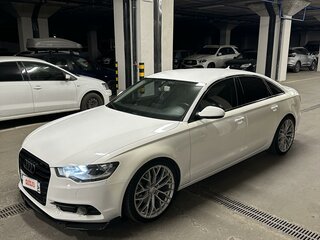 2012 Audi A6 IV (C7), белый, 1400000 рублей, вид 1