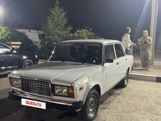 2007 Lada (ВАЗ) 2107, белый, 100000 рублей, вид 1