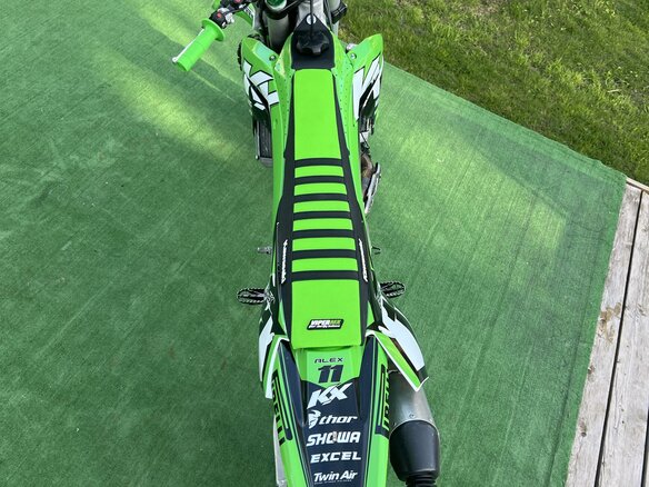 2017 Kawasaki KX 450, зелёный, 450000 рублей - вид 5