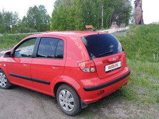 2005 Hyundai Getz I, красный, 350000 рублей, вид 5