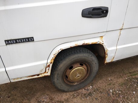 1994 Mercedes-Benz MB 100, белый, 135086 рублей, вид 4