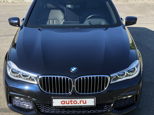 2016 BMW 7 серии 730i VI (G11/G12), чёрный